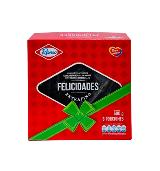 PONQUE FRUTAS FELICIDADES RAMO*600G
