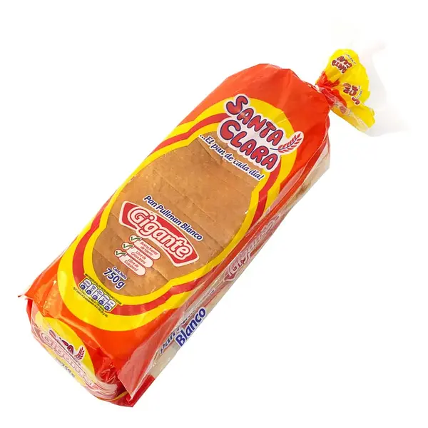 PAN TAJADO GIGANTE SANTA CLARA *750 GR