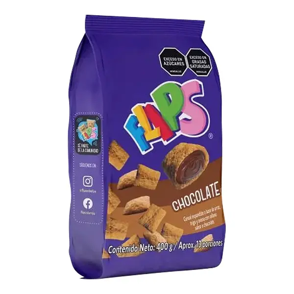 CEREAL CHOCOLATE FLIPS* 400 GR
