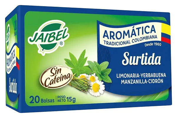 AROMATICA SURTIDO JAIBEL*20U