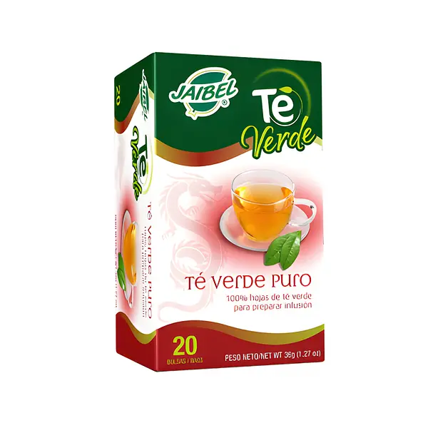 INFUSION TE VERDE PURO JAIBEL*20U