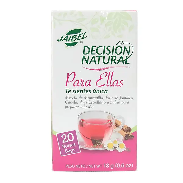 INFUSION AROMATICA DESIC ELLAS JAIBE*20U