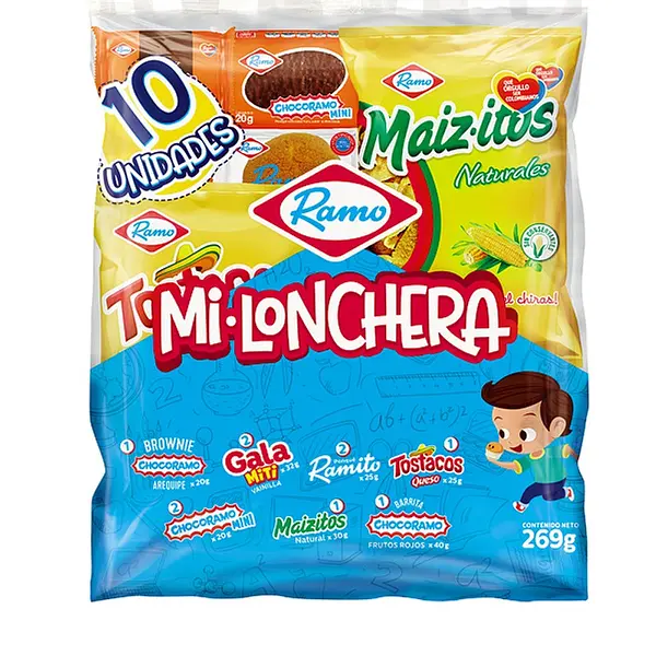 PONQUE LONCHERA RAMO*10UND