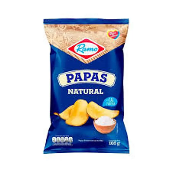 SNACK PAPA NATURAL RAMO*105GR