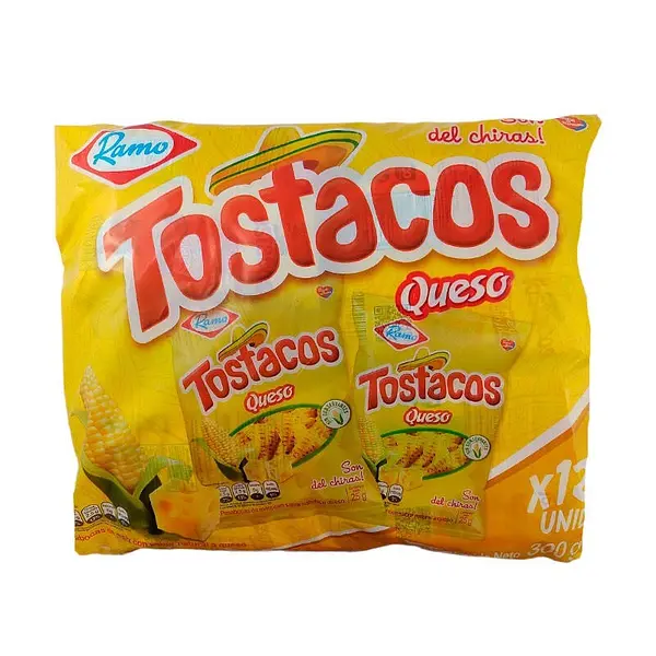 SNACK TOSTACO QUESO RAMO *12U*38G