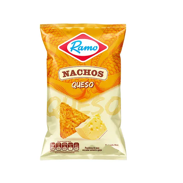 SNACK NACHO QUESO RAMO*34GR