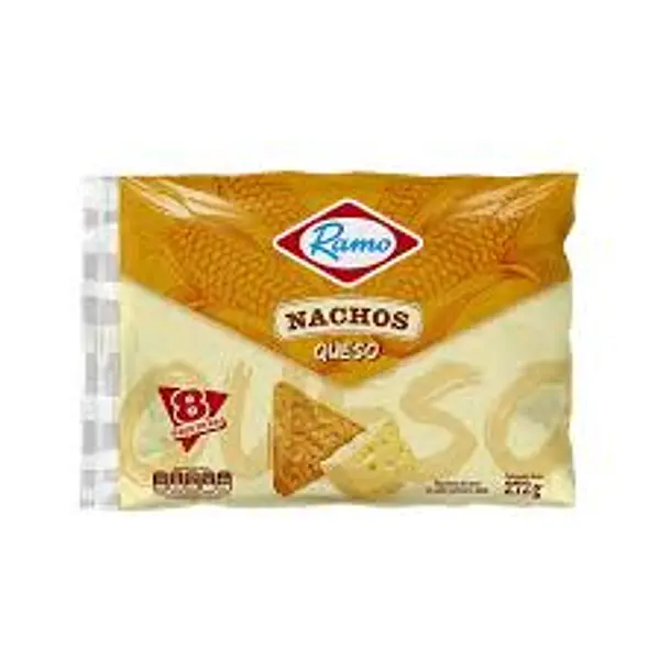 SNACK NACHO QUESO RAMO*272GR*8UND