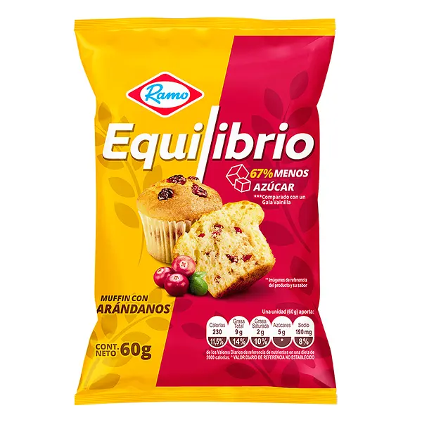 PONQUE RAMO EQUILIBRIO ARANDANOS * 60GR
