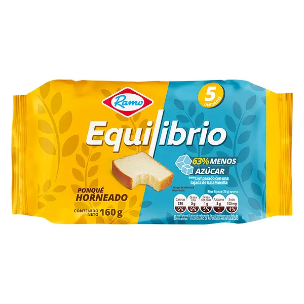 PONQUE HORNEADO EQUILIBRIO RAMO*160GR