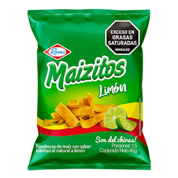 SNACK MAIZITOS LIMON RAMO * 45G