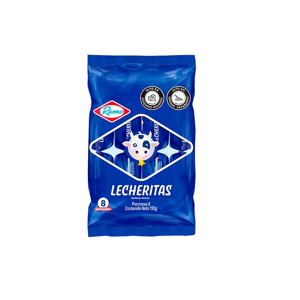 GALLETA LECHERITAS RAMO*8U