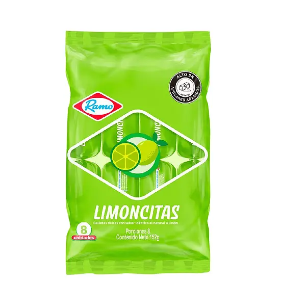GALLETA LIMONCITAS RAMO*8U