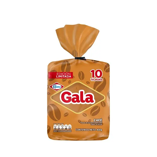 PONQUE TAJADO CAFE GALA RAMO *400 GR