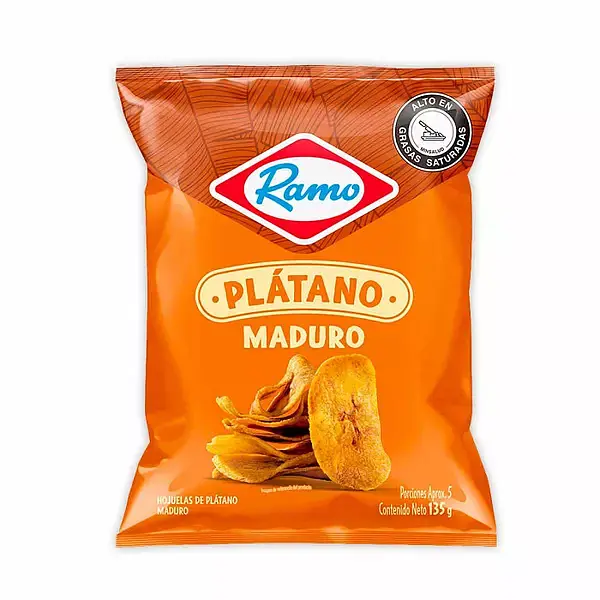 SNACK PLATANO MADURO RAMO *135 GR