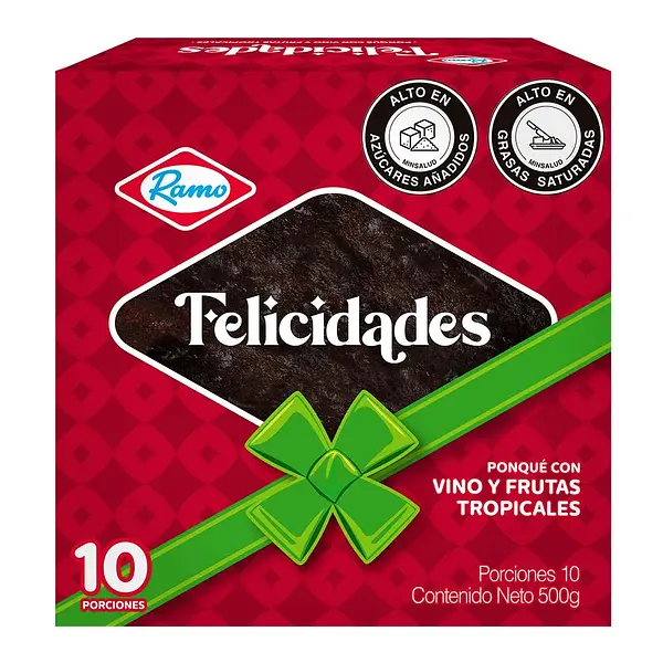 PONQUE FELICIDADES VINO RAMO *500 GR