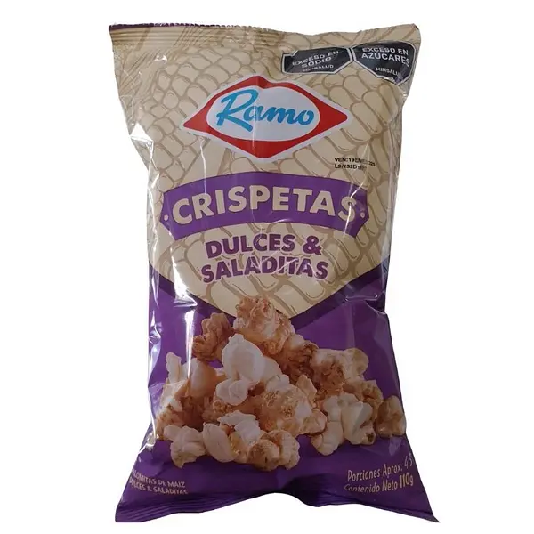 SNACK CRISPETAS DULCE SALADO * 110G