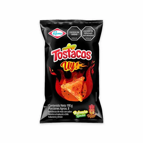 SNACK NACHO HABANERO RAMO * 190G