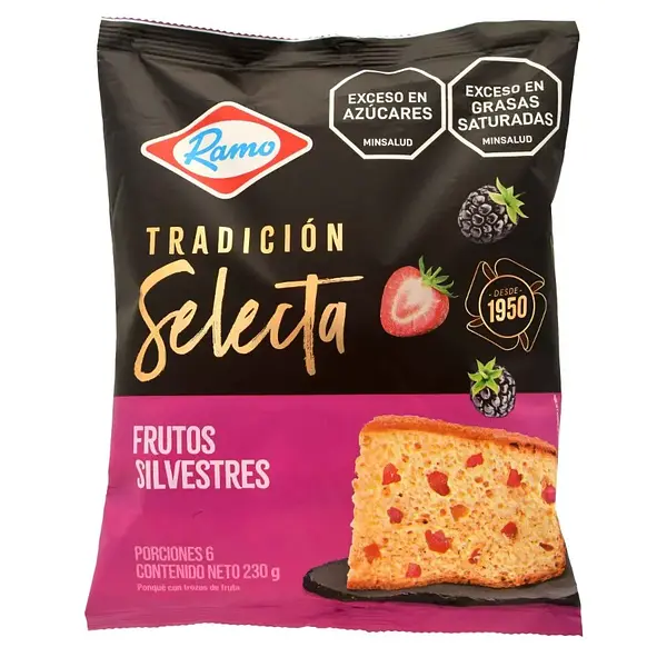 PONQUE SELECTA FRUTOS SILVE RAMO*230GR
