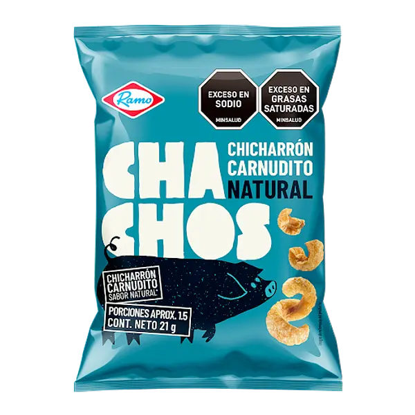 SNACK CHICHARRON CARNUDO RAMO * 21G