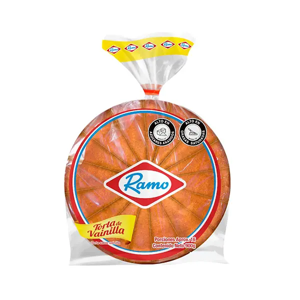 PONQUE TORTA VAINILLA RAMO*900GR