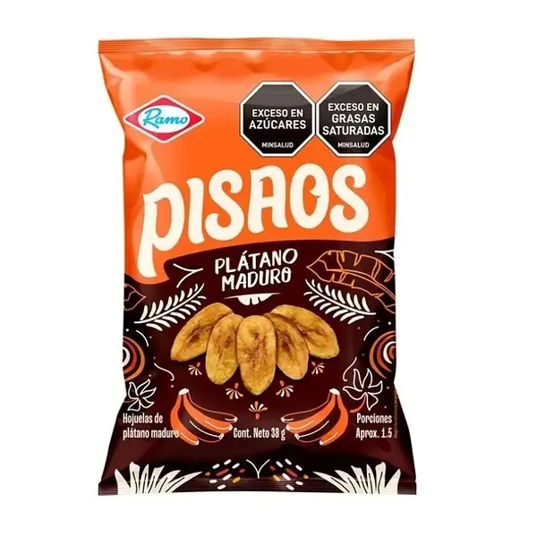 SNACK PISAOS PLATANO MADURO RAMO * 38G