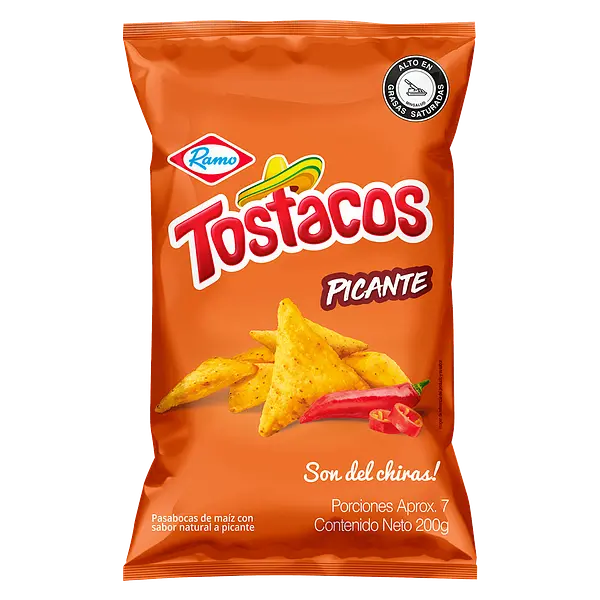 SNACK TOSTACO PICANTE RAMO *200G