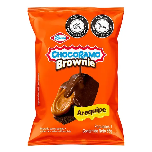 PONQUE BROWNIE CHOCORRAMO *65G