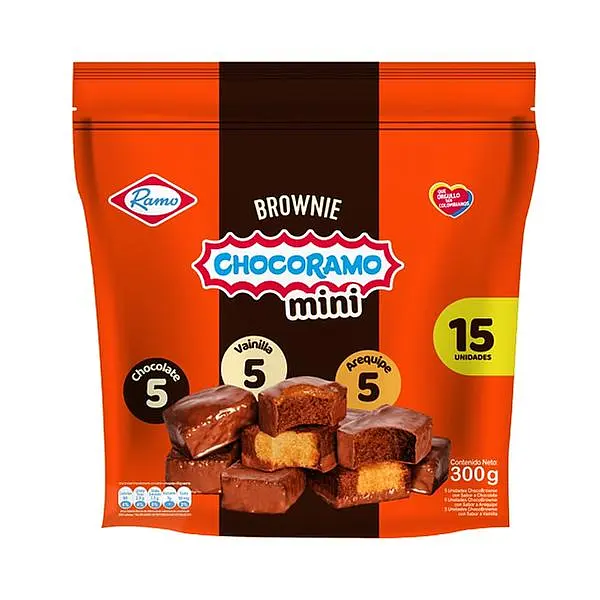 PONQUE MINI BROWNIE CHOCORRAMO*15U
