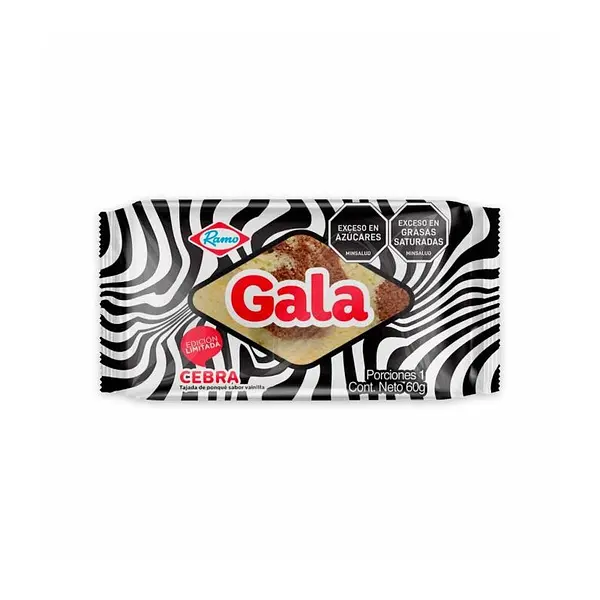 PONQUE CEBRA GALA RAMO*60G