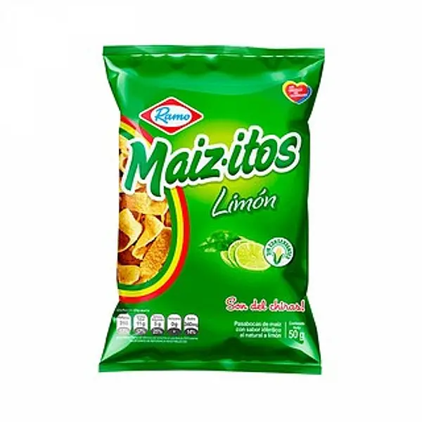 SNACK MAIZITOS LIMON RAMO *50GR