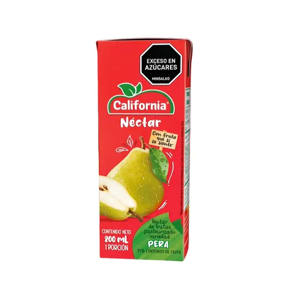JUGO NECTAR PERA CALIFORNIA*200ML