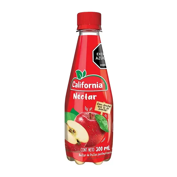JUGO NECTAR MANZANA CALIFORNIA *300ML