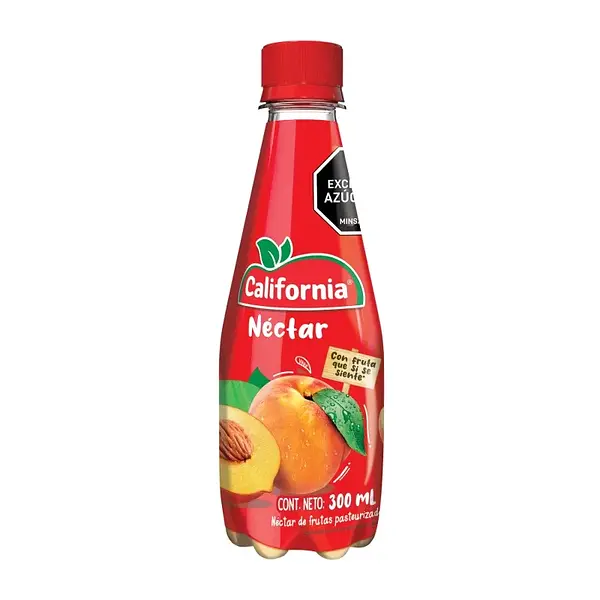 JUGO NECTAR DURAZNO CALIFORNIA*300ML