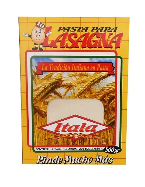 PASTA LASAÑA ITALA *500 GR