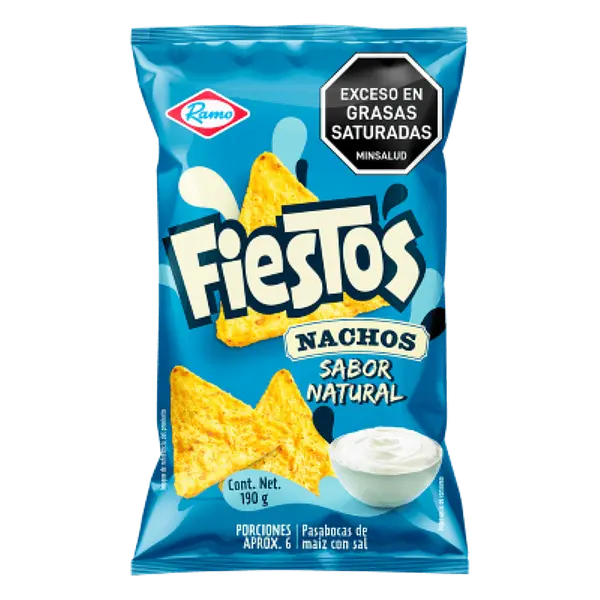 SNACK NACHOS NATURAL RAMO * 190G