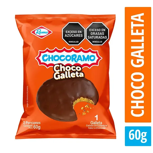 GALLETA CHOCOLATE RAMO*60G