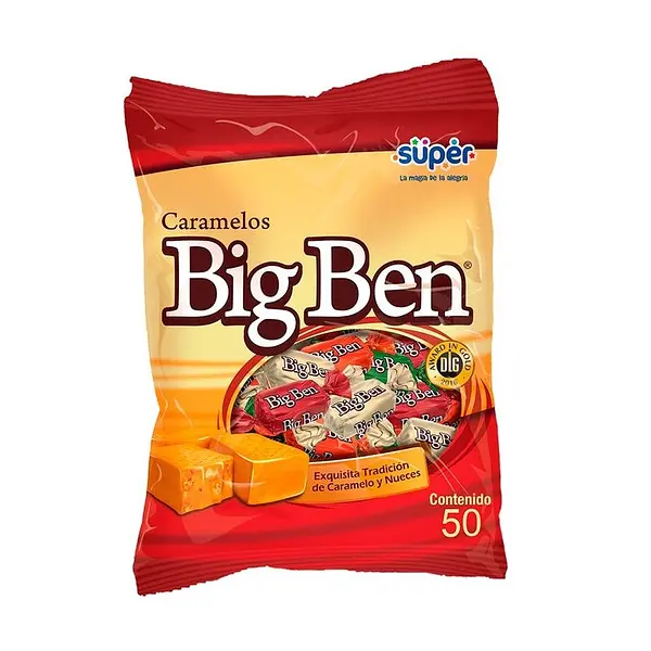 CARAMELO RELLENO BIGBEN*50UND