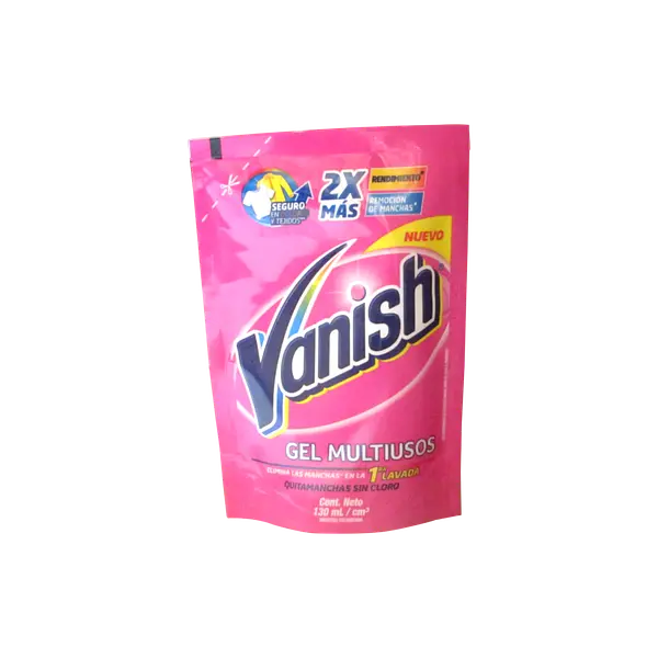 QUITAMANCHAS VANISH ROSADO*130ML