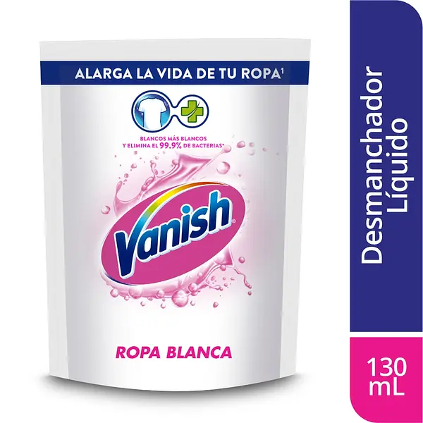 QUITAMANCHAS VANISH BLANCA*130ML