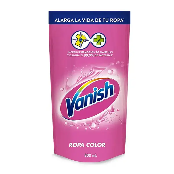 DESMANCHADOR ROSA GEL VANISH*800ML