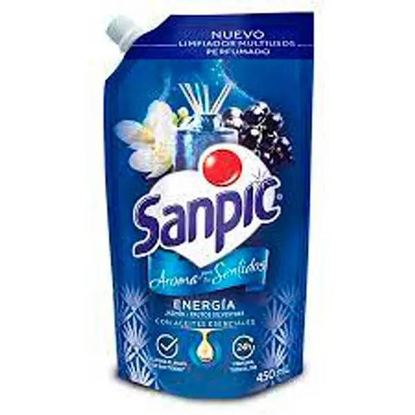 LIMPIAPISOS ENERGIA SANPIC *450 ML
