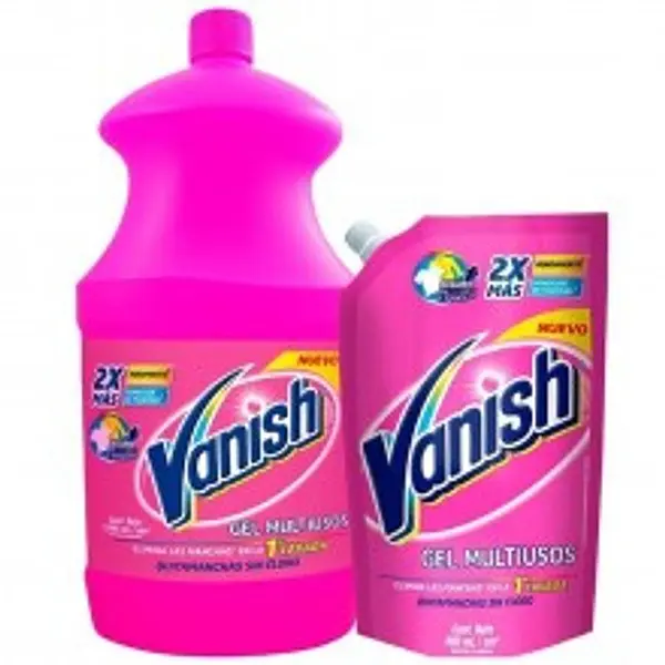 QUITAMANCHAS ROSA VANISH*1800ML+800ML