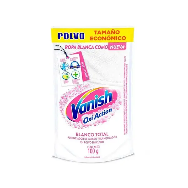DESMANCHADOR BLANCO VANISH*100GR