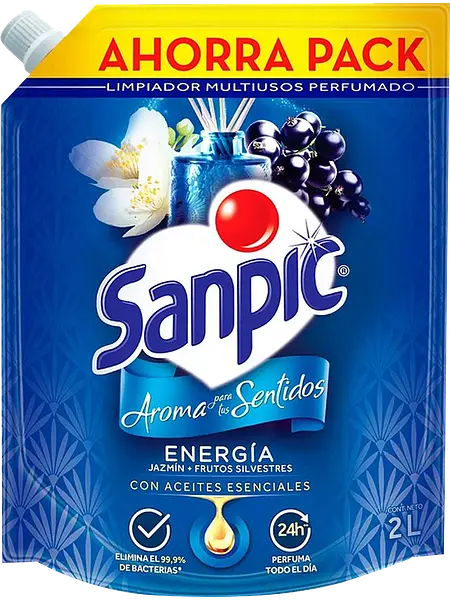 LIMPIAPISOS ENERGIA SANPIC*2LT