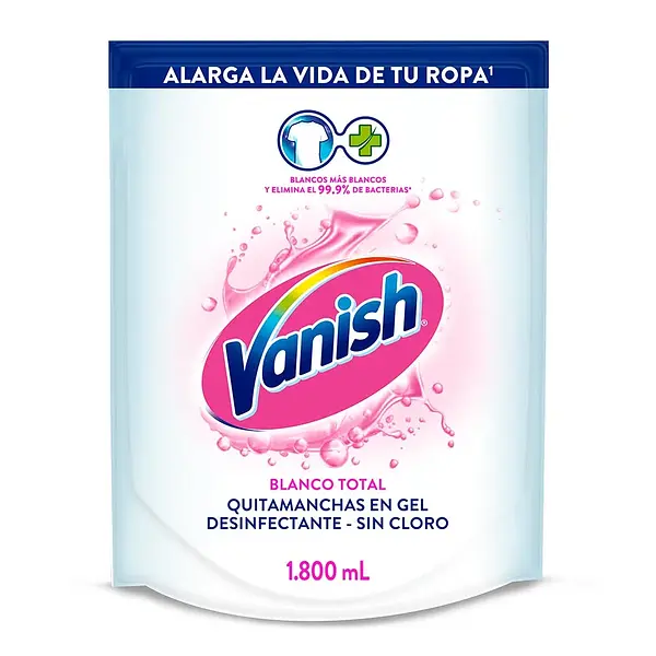 QUITAMANCHAS BLANCO VANISH*1800ML