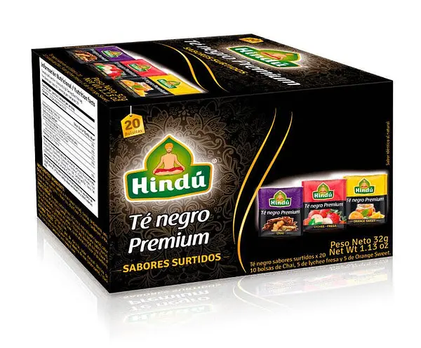 INFUSION TE SURTIDO PREMIUM HINDU*32G