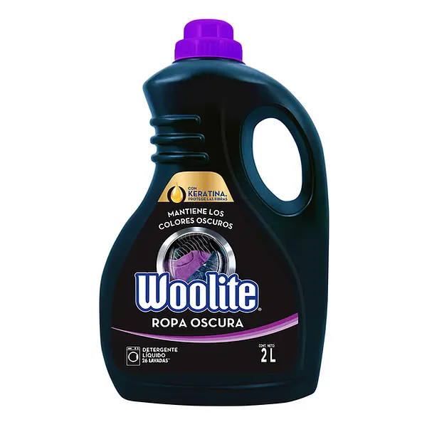 DETERGENTE LIQUIDO ROPA OSCURA WOOLITE*2L