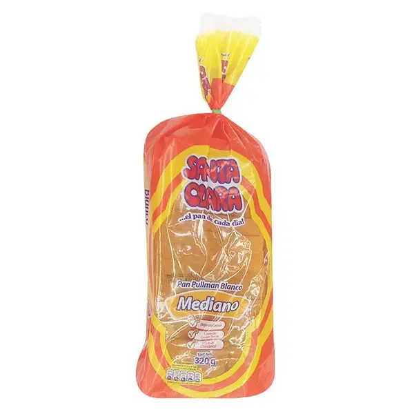 PAN TAJADO SANTA CLARA*320G