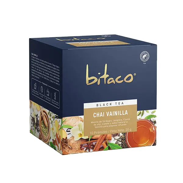 BEBIDA TE CHAI VAINILLA BITACO*20GR