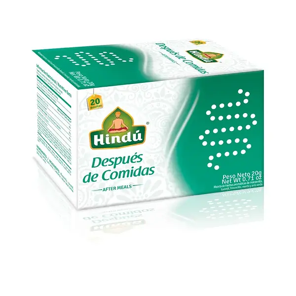 INFUSION TE DESPUES COMIDAS HINDU*24U